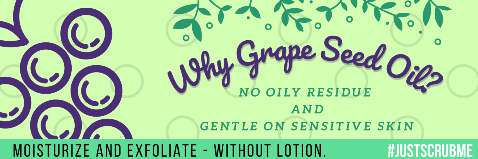 Grapeseed oil for the skin!